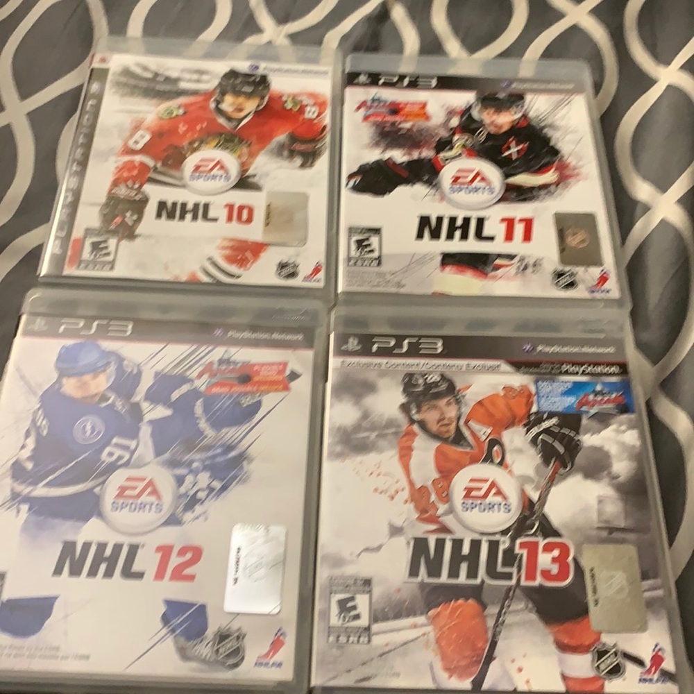 NHL games for PS3 PlayStation 3